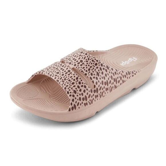 FLOOPI Leopard Sandals Flip Flops Comfort Slide Size 9 BRAND NEW - Picture 7 of 12